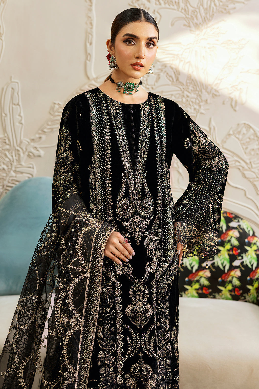 Ramsha | Velvet Collection | V-603