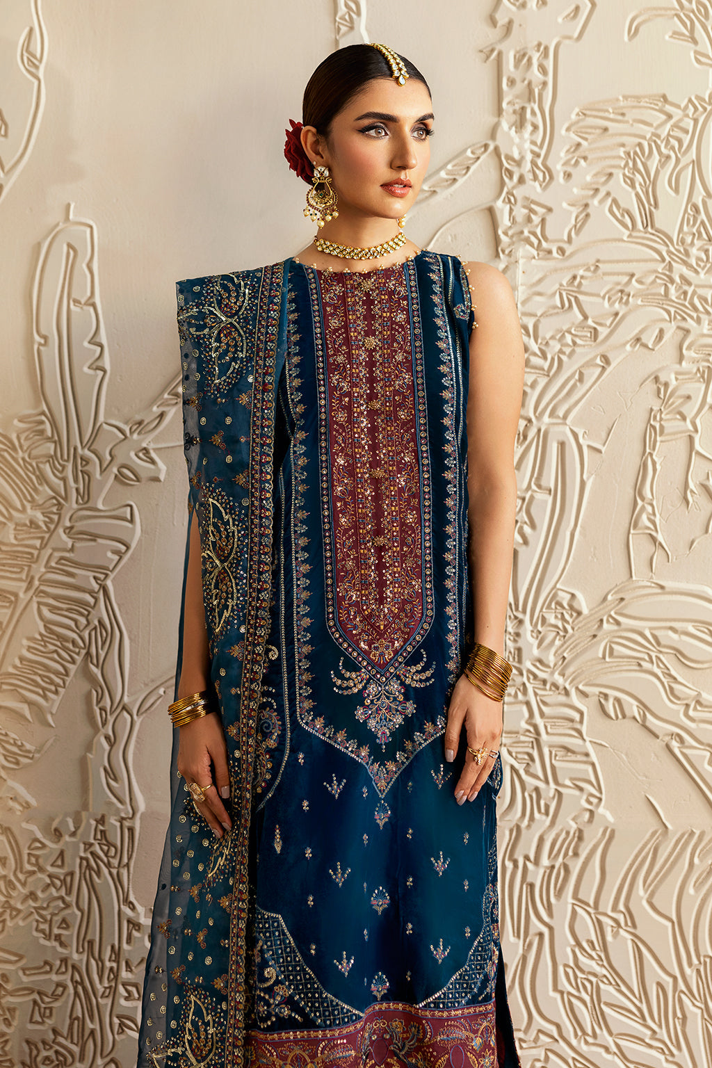 Ramsha | Velvet Collection | V-604