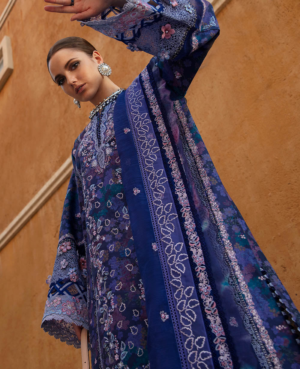 Republic Womenswear | Ilana Eid Luxury Lawn | Lûne