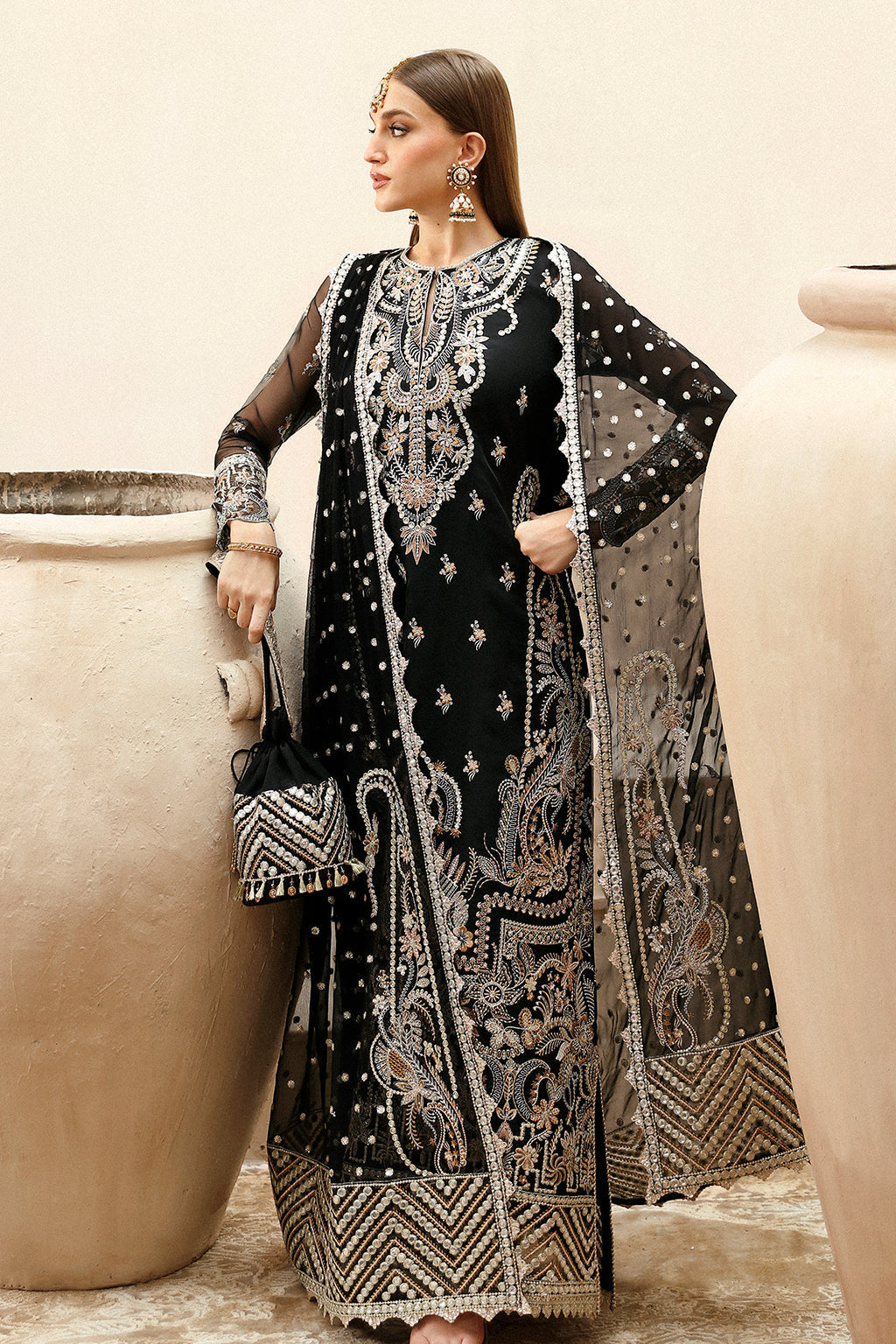 Afrozeh Shehnai Wedding Formal 3Pc Suit AFS-24-03 Reshma