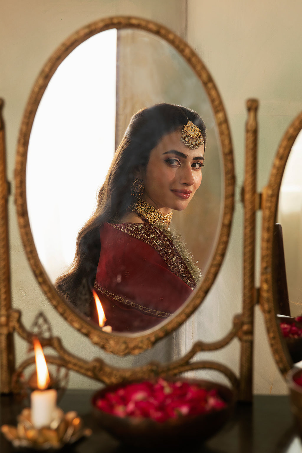 Saad Shaikh | Elana Wedding Formals | Cerise