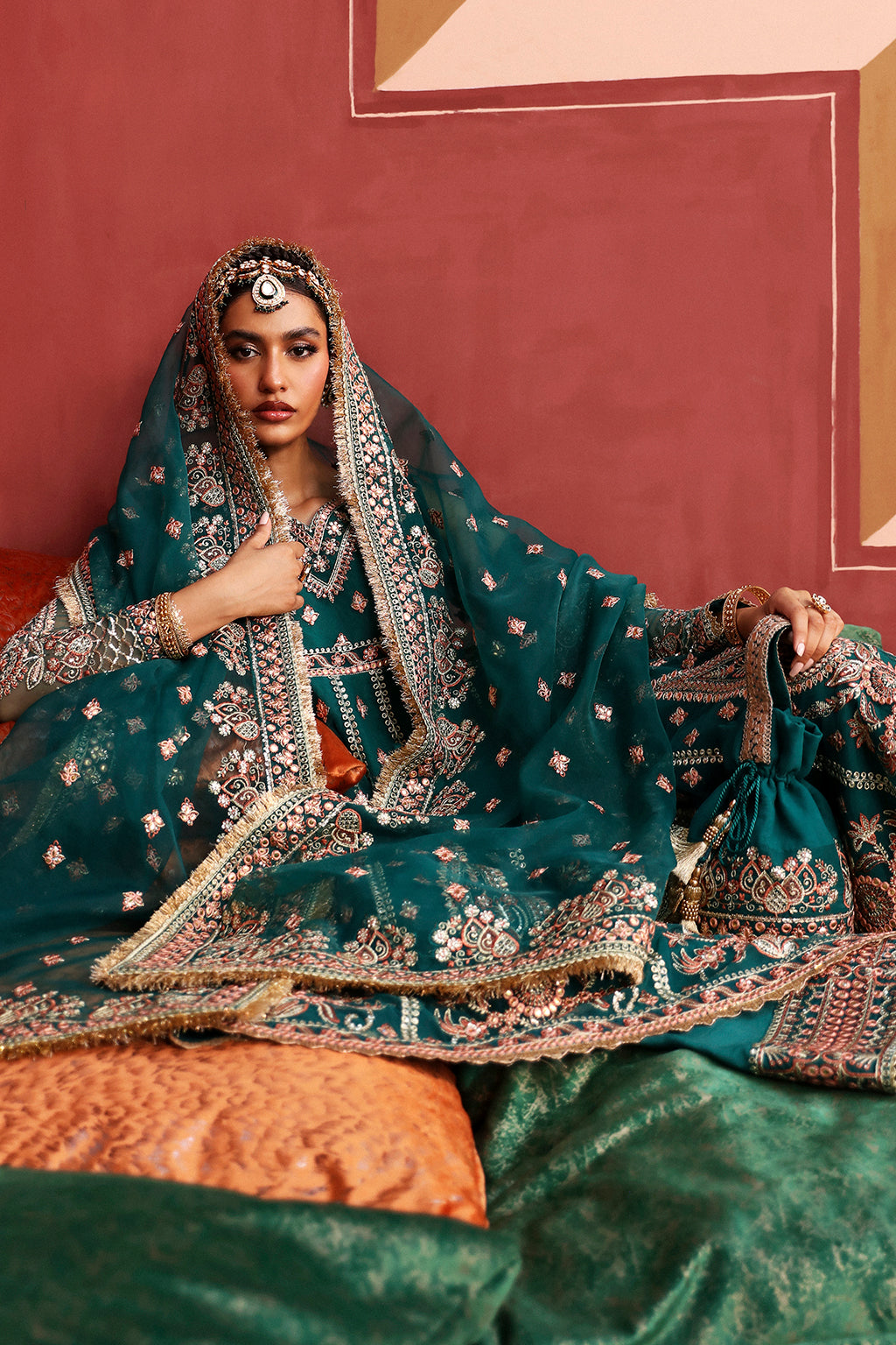 Afrozeh Shehnai Wedding Formal 3Pc Suit AFS-24-01 Shaista