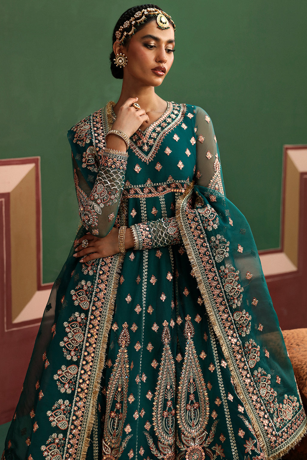 Afrozeh Shehnai Wedding Formal 3Pc Suit AFS-24-01 Shaista