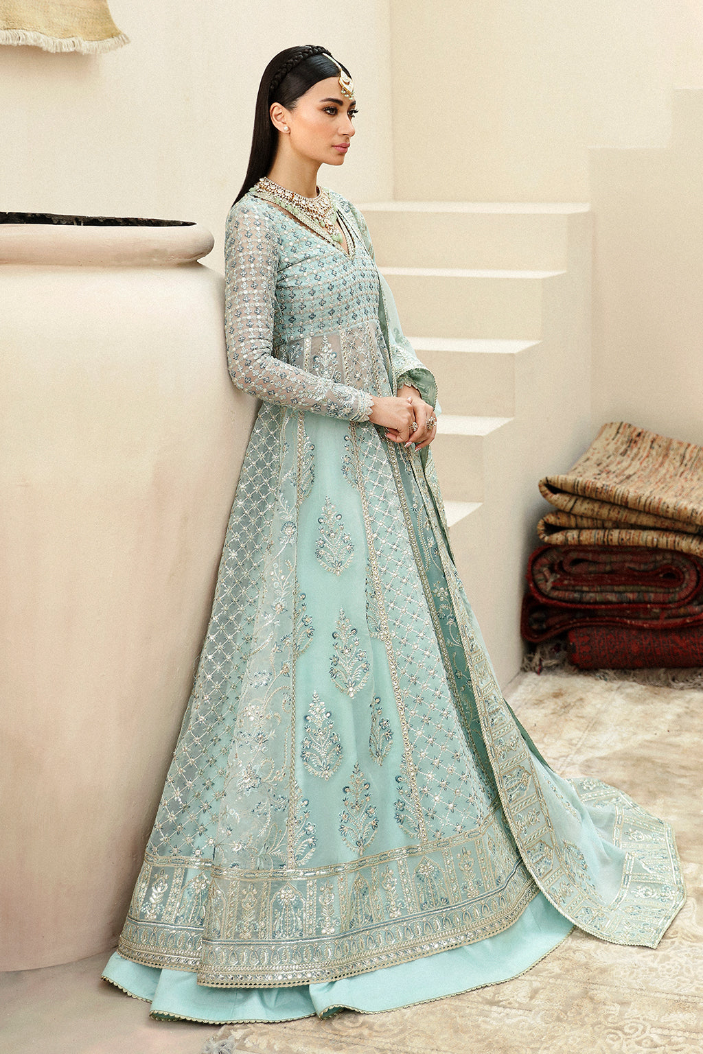 Afrozeh Shehnai Wedding Formal 3Pc Suit AFS-24-07 Tazmeen