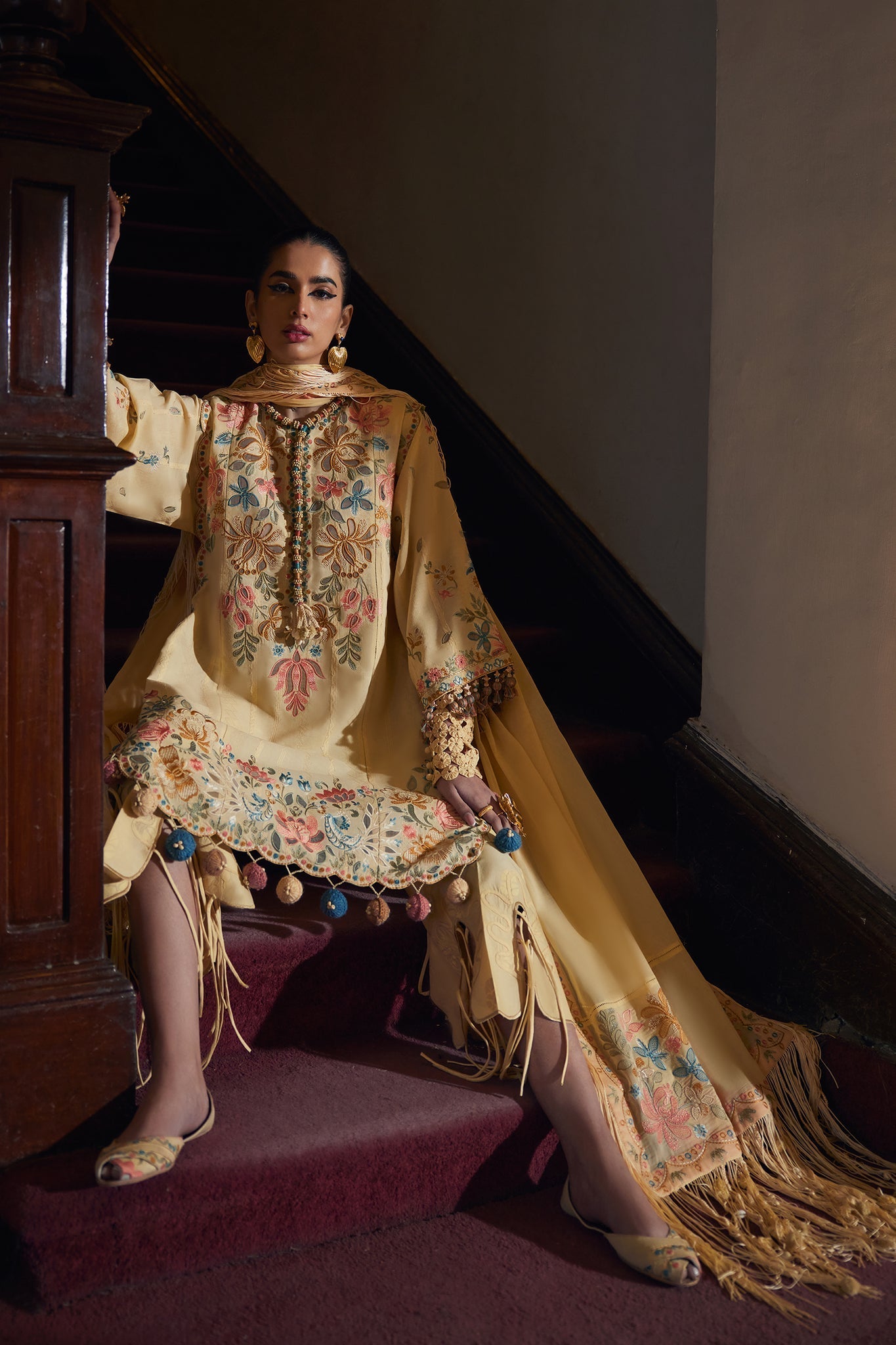 Elan | Luxury Lawn 25 | ZAHARA (EL25-07 A)