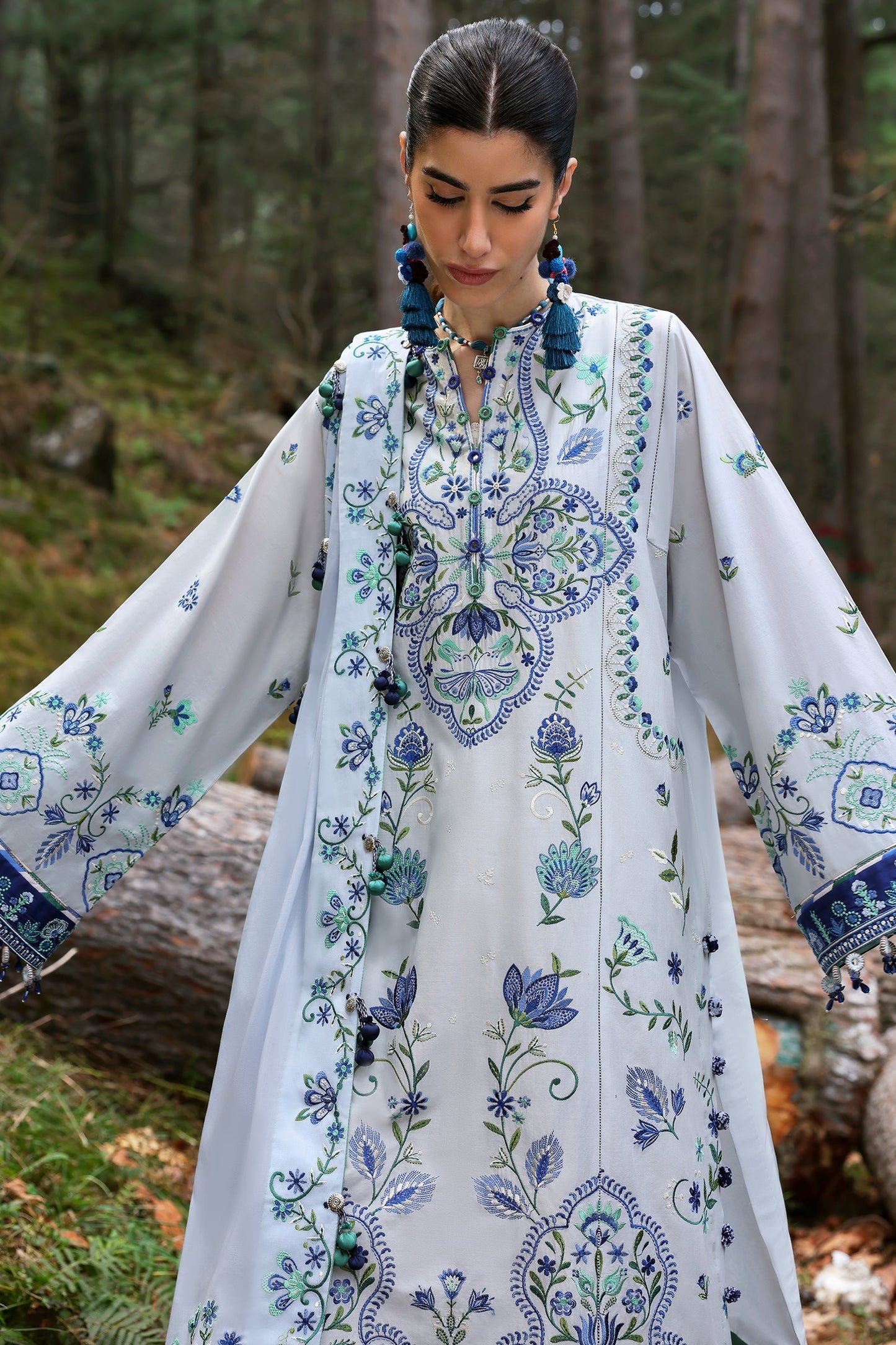 Zaha | Lawn 25 | KASHUR (ZL25-11 A)