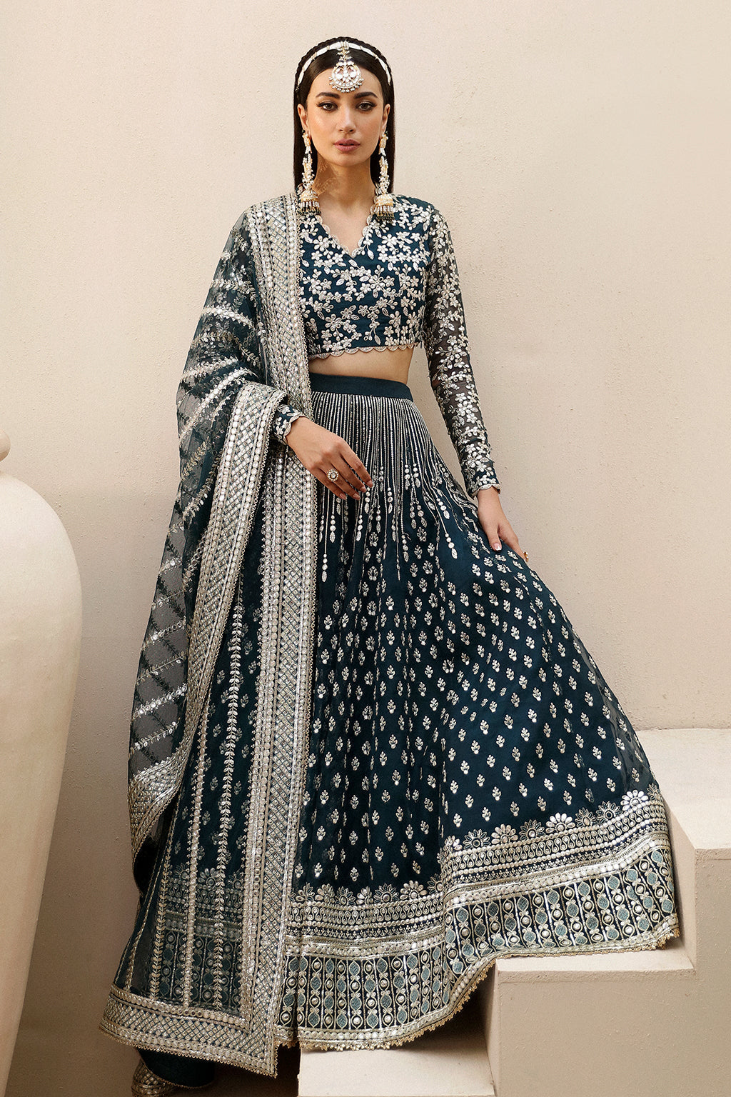 Afrozeh Shehnai Wedding Formal 3Pc Suit AFS-24-08 Urooj
