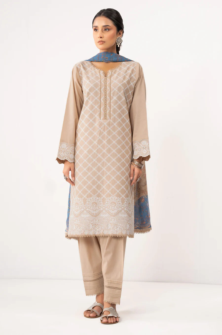 Zeen | Eid ul Adha | CHIKANKARI SUIT