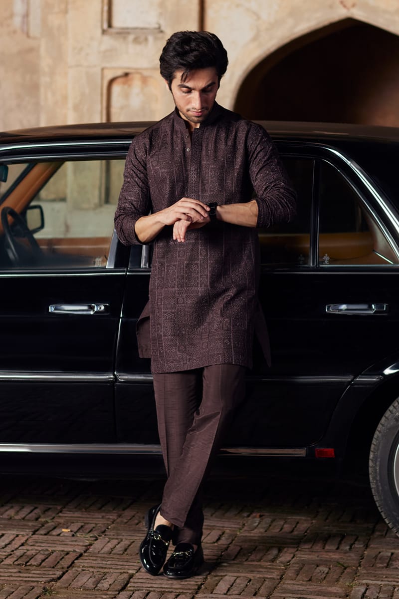 Pakistani Menswear | Qalamkar | BQ-06