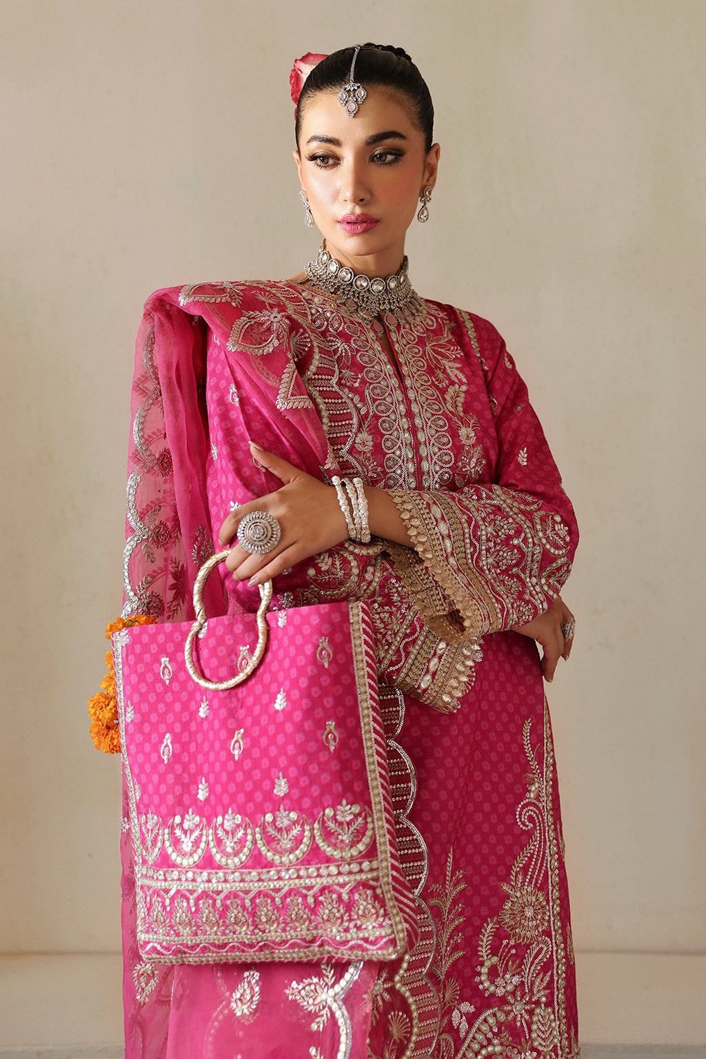 Afrozeh Shehnai Wedding Formal 3Pc Suit AFS-24-06 Yasmin