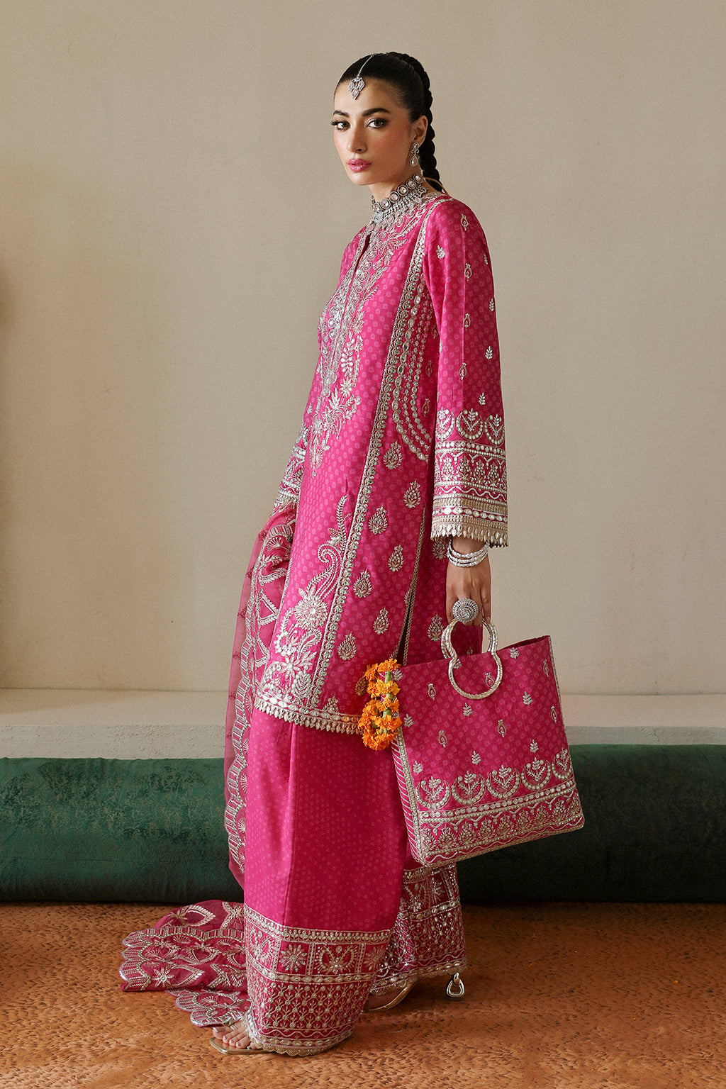 Afrozeh Shehnai Wedding Formal 3Pc Suit AFS-24-06 Yasmin