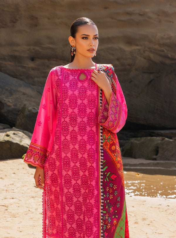 Zainab chottani | Luxury Chikankari 24 | LAALI - 6A