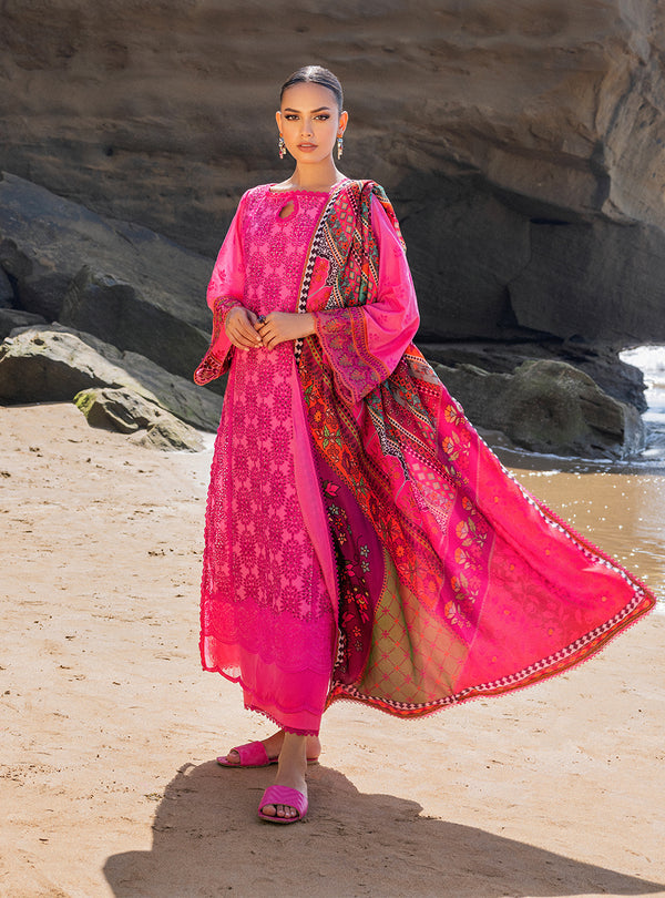 Zainab chottani | Luxury Chikankari 24 | LAALI - 6A