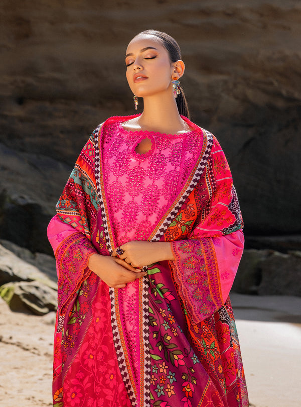 Zainab chottani | Luxury Chikankari 24 | LAALI - 6A
