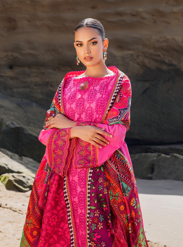 Zainab chottani | Luxury Chikankari 24 | LAALI - 6A
