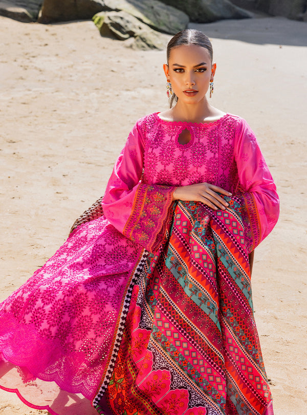 Zainab chottani | Luxury Chikankari 24 | LAALI - 6A