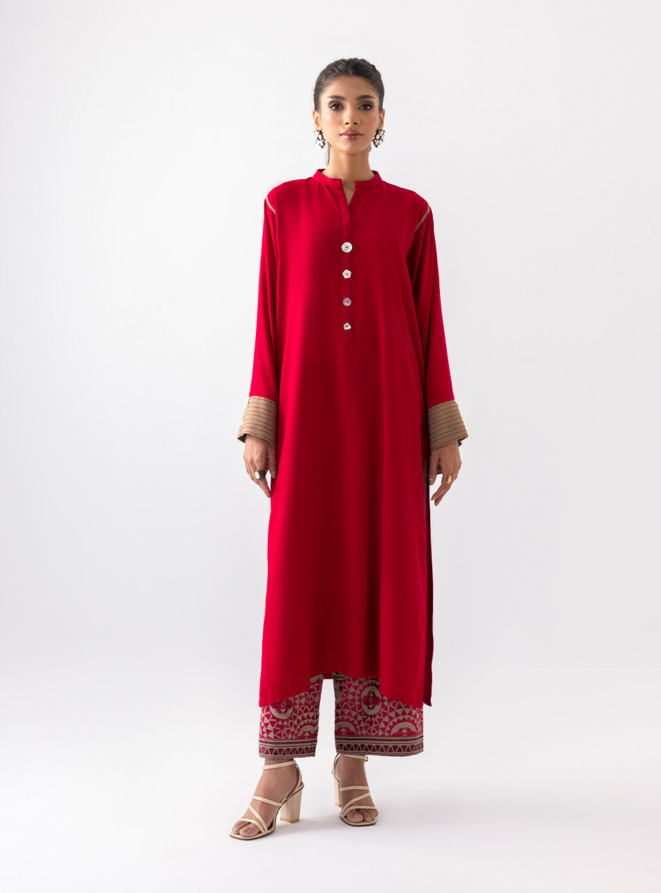 Zainab Chottani | Aara Casual Pret | Prime Rose