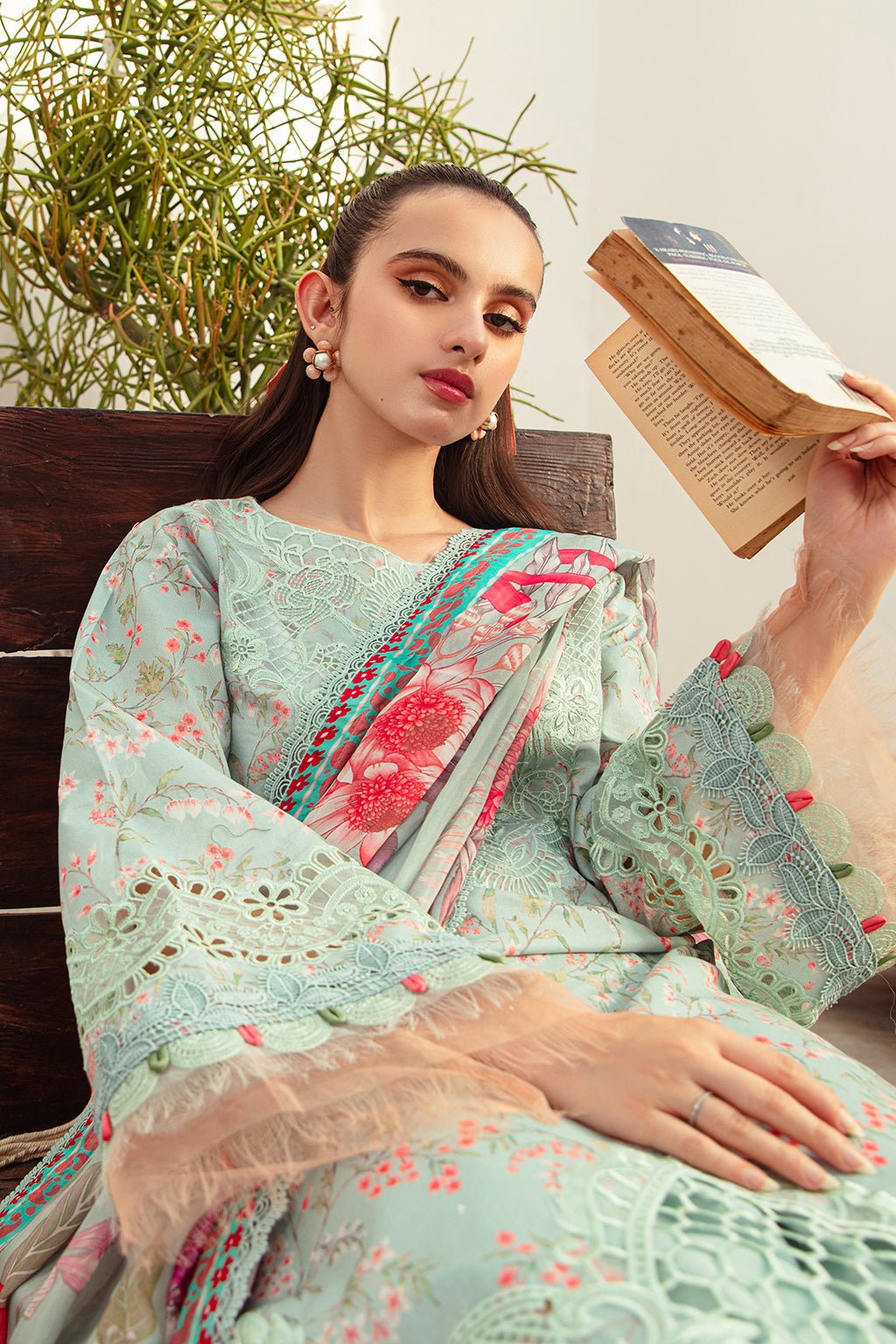 AJR Couture | Alif Affordable Lawn 24 | MISTY MORNING