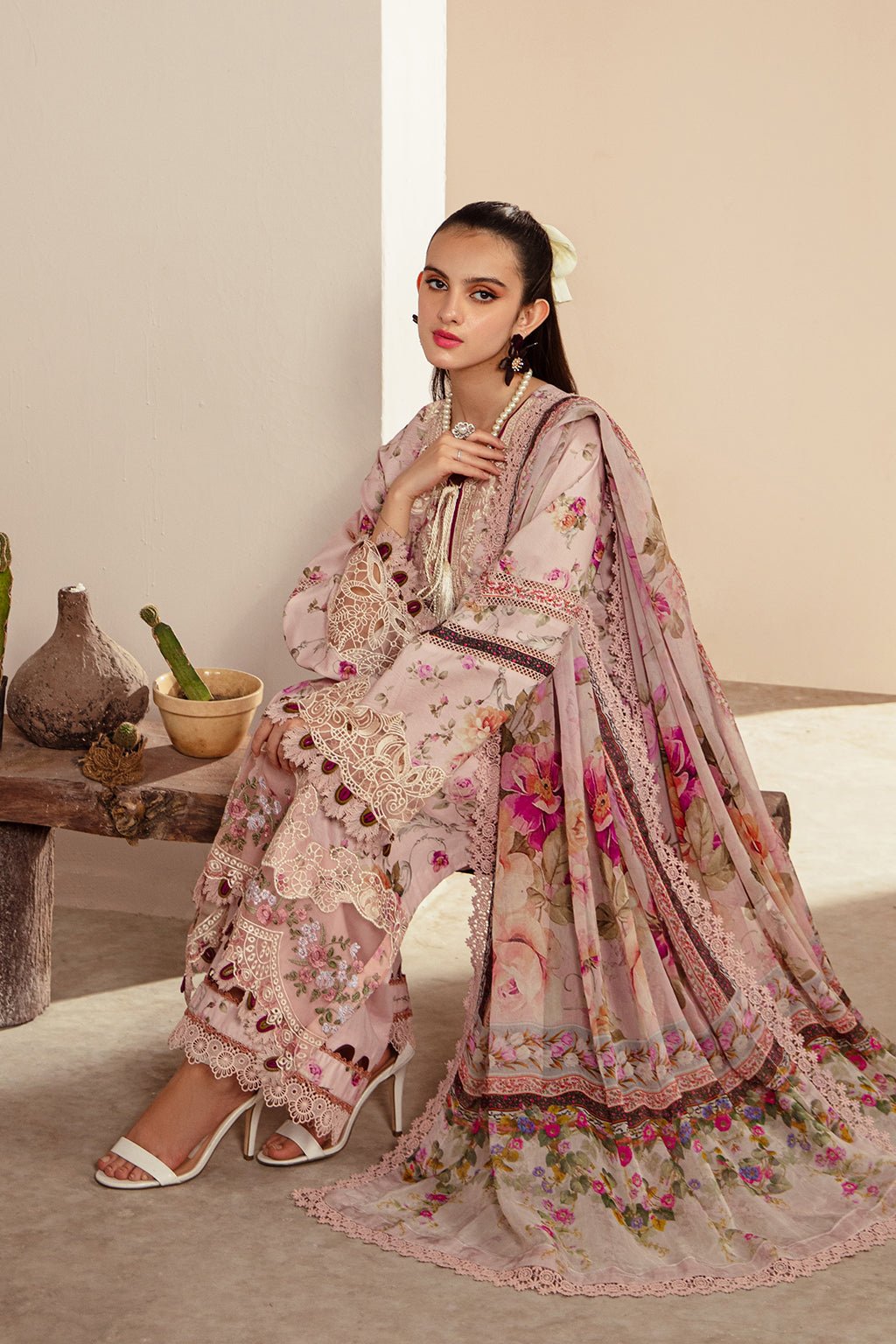 AJR Couture | Alif Affordable Lawn 24 | ROSELLA