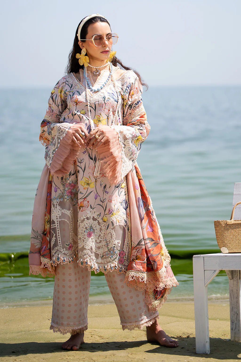 AJR Couture | Alif Signature Luxury Lawn 24 | Blooming
