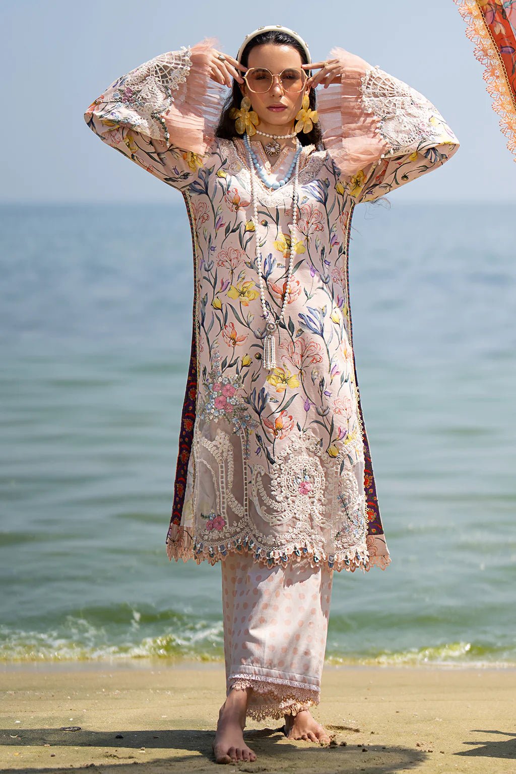 AJR Couture | Alif Signature Luxury Lawn 24 | Blooming