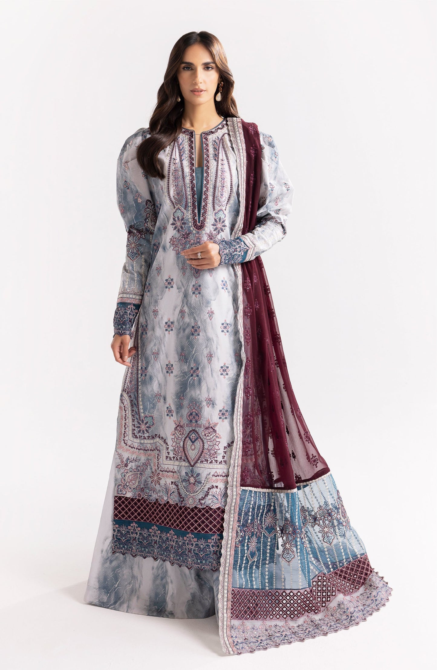 Maryum N Maria | Eid Luxury Lawn 24 | Jahanara