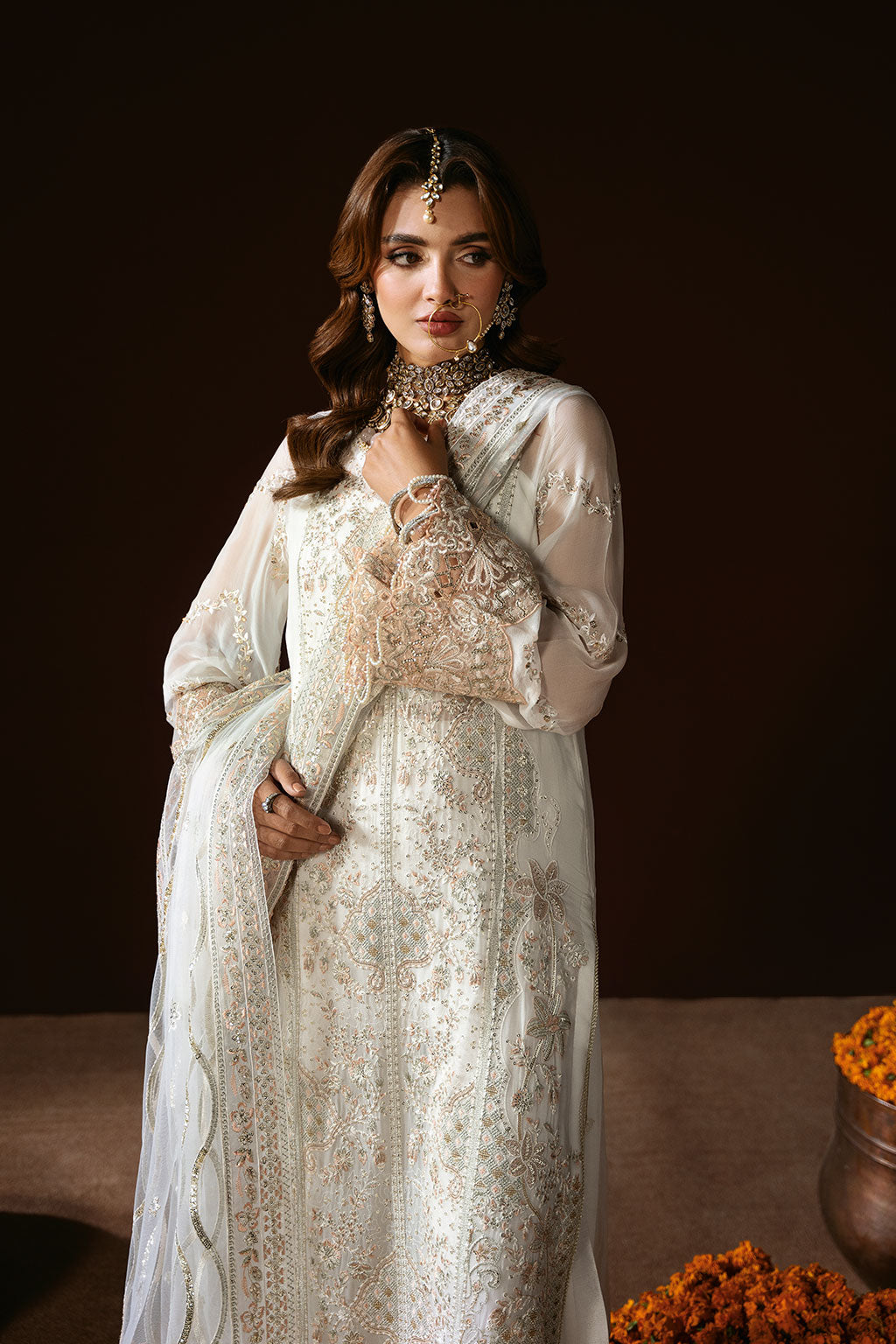 Ramsha | Dastak Luxury Chiffon Collection | Q-204