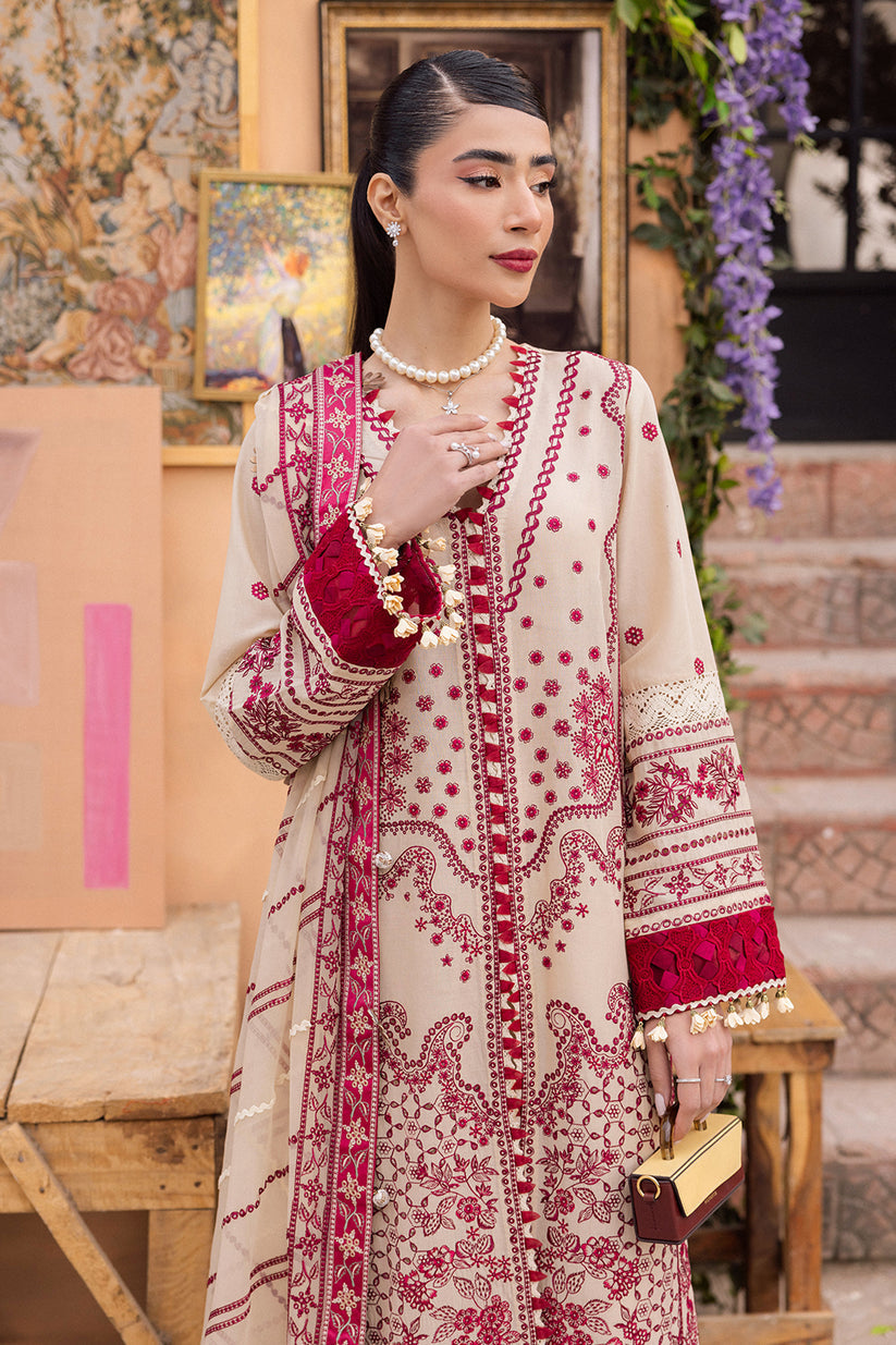 Saad Shaikh | La’Amour Luxury Lawn | Zena