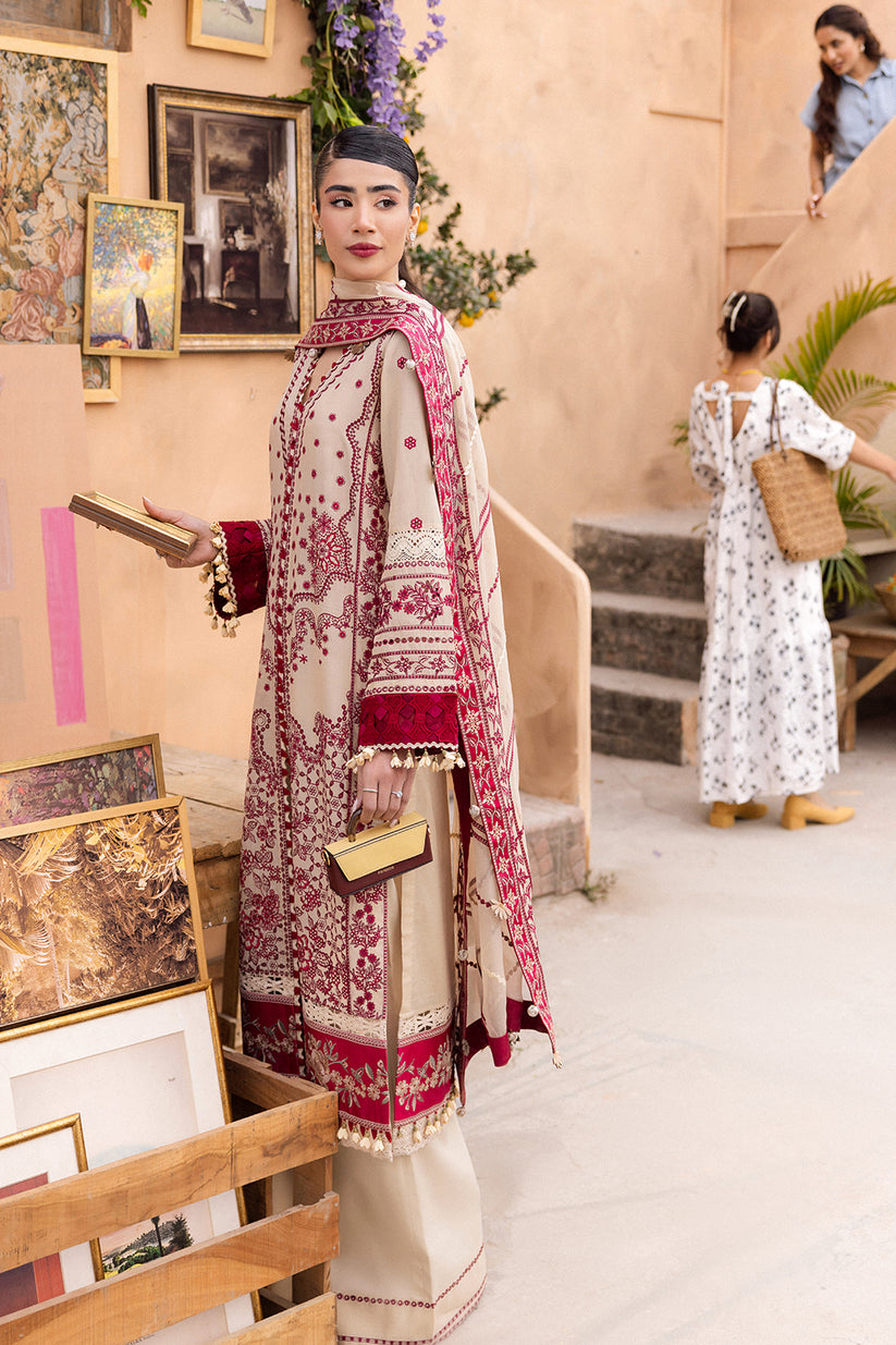 Saad Shaikh | La’Amour Luxury Lawn | Zena