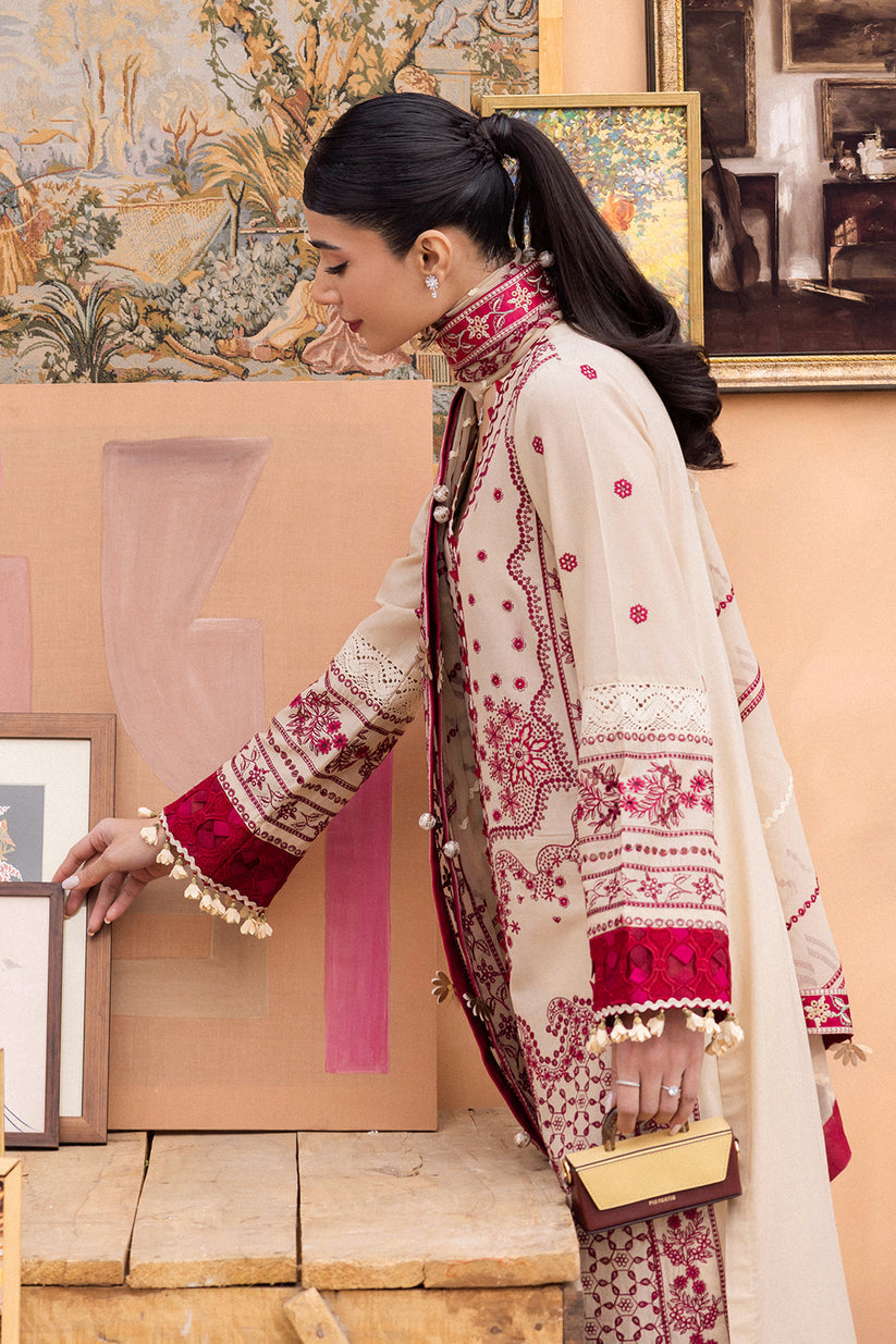 Saad Shaikh | La’Amour Luxury Lawn | Zena