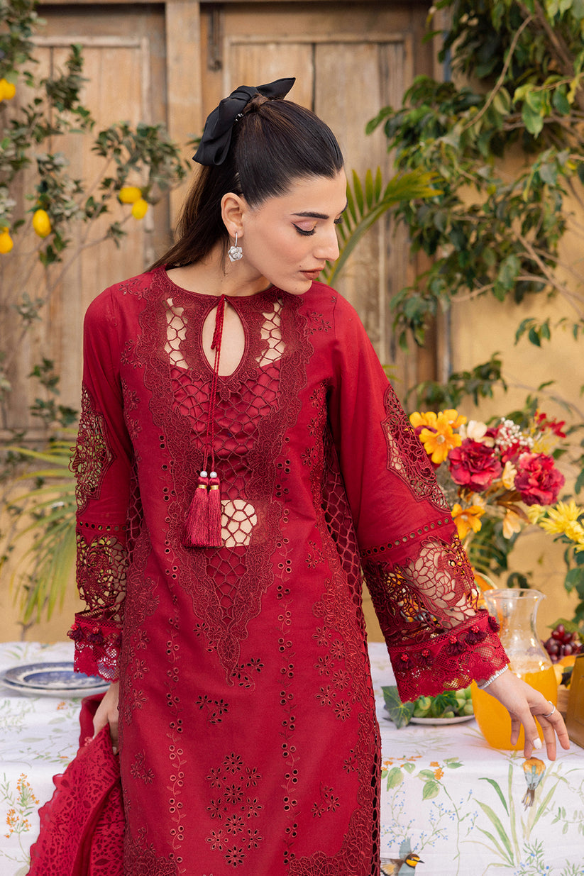 Saad Shaikh | La’Amour Luxury Lawn | Rose