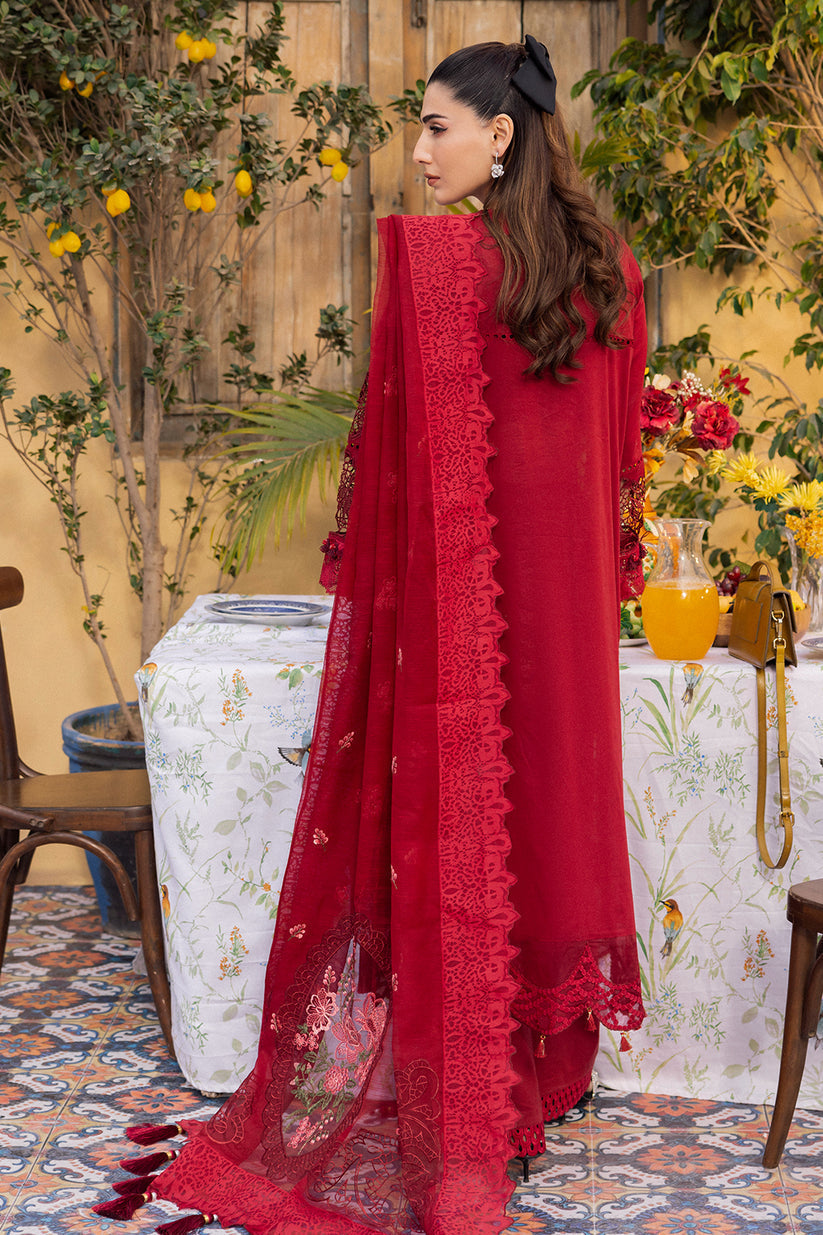 Saad Shaikh | La’Amour Luxury Lawn | Rose