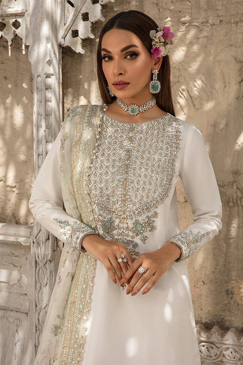 Saffron | Persia Wedding Collection | Pearl White