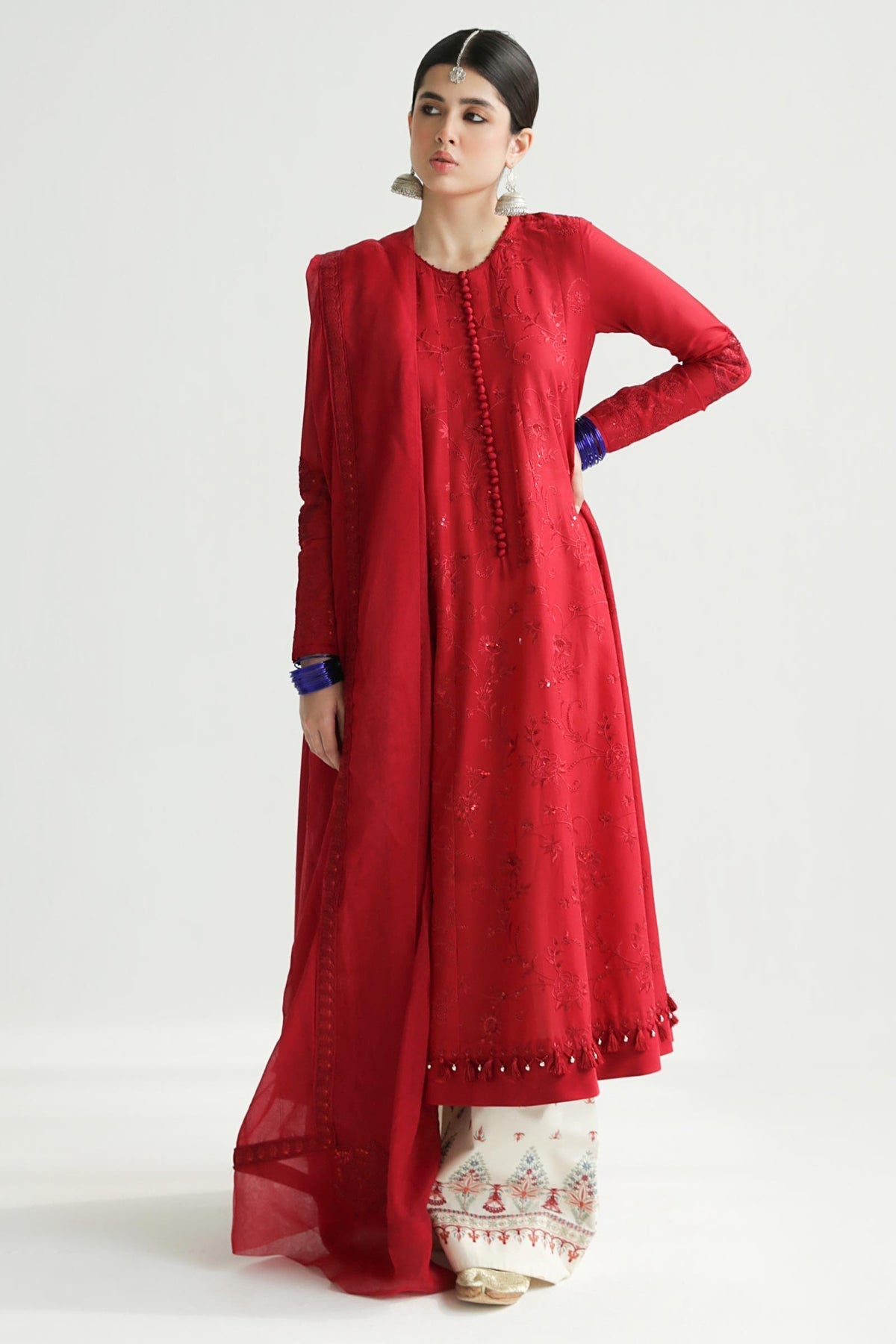 Zara Shahjahan | Luxury Lawn 24 | DEENA-12A