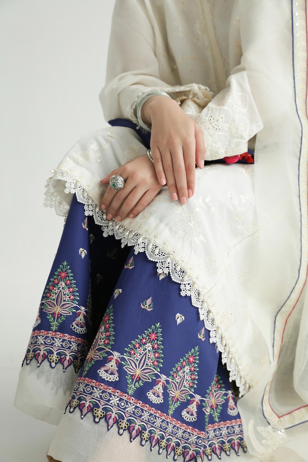 Zara Shahjahan | Luxury Lawn 24 | DEENA-12B