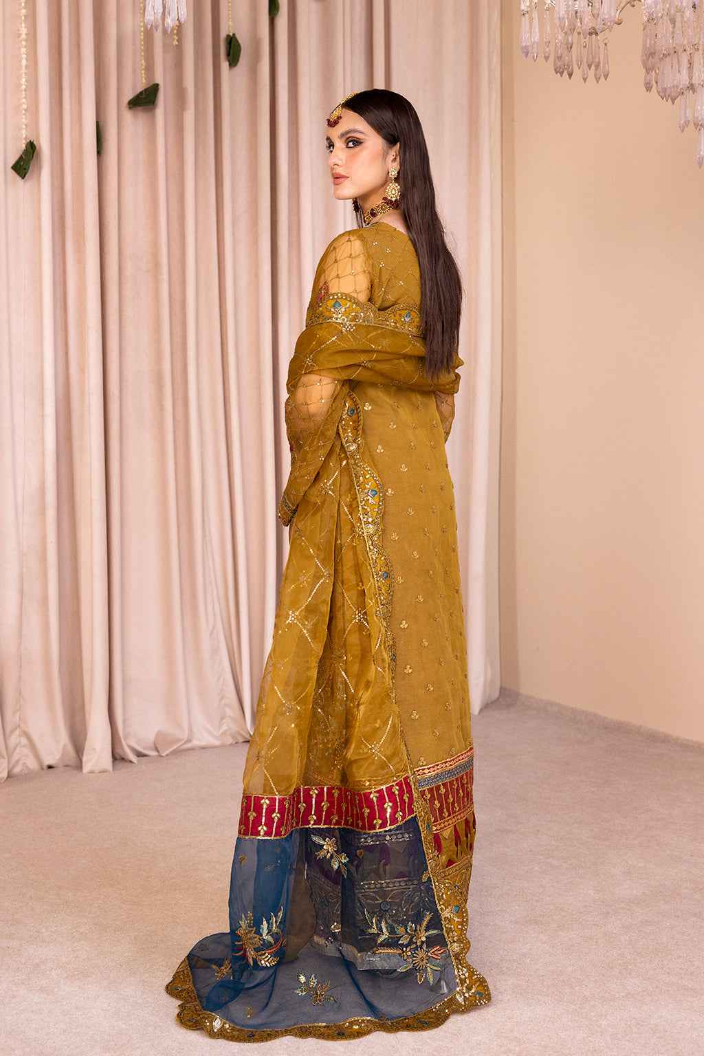Emaan Adeel Romansiyyah Luxury Formal 3 Piece Suit RM-09 Misha - Riwayat-e-khas