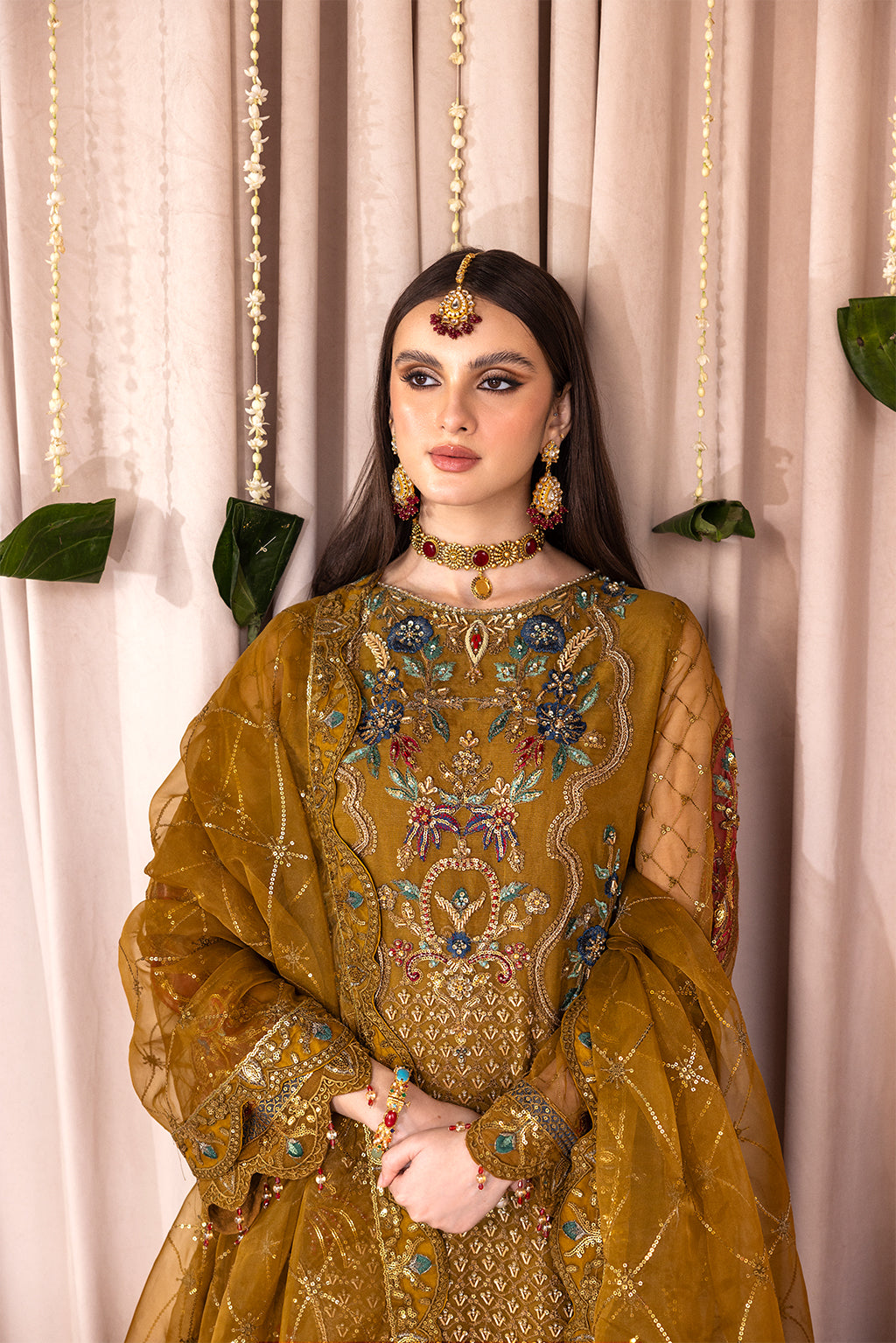 Emaan Adeel Romansiyyah Luxury Formal 3 Piece Suit RM-09 Misha - Riwayat-e-khas