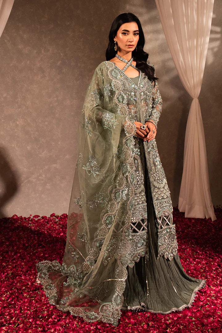 Maria Osama Khan Dastaan Festive Formal 3Pc Suit DS-01 Mehr - Riwayat-e-khas