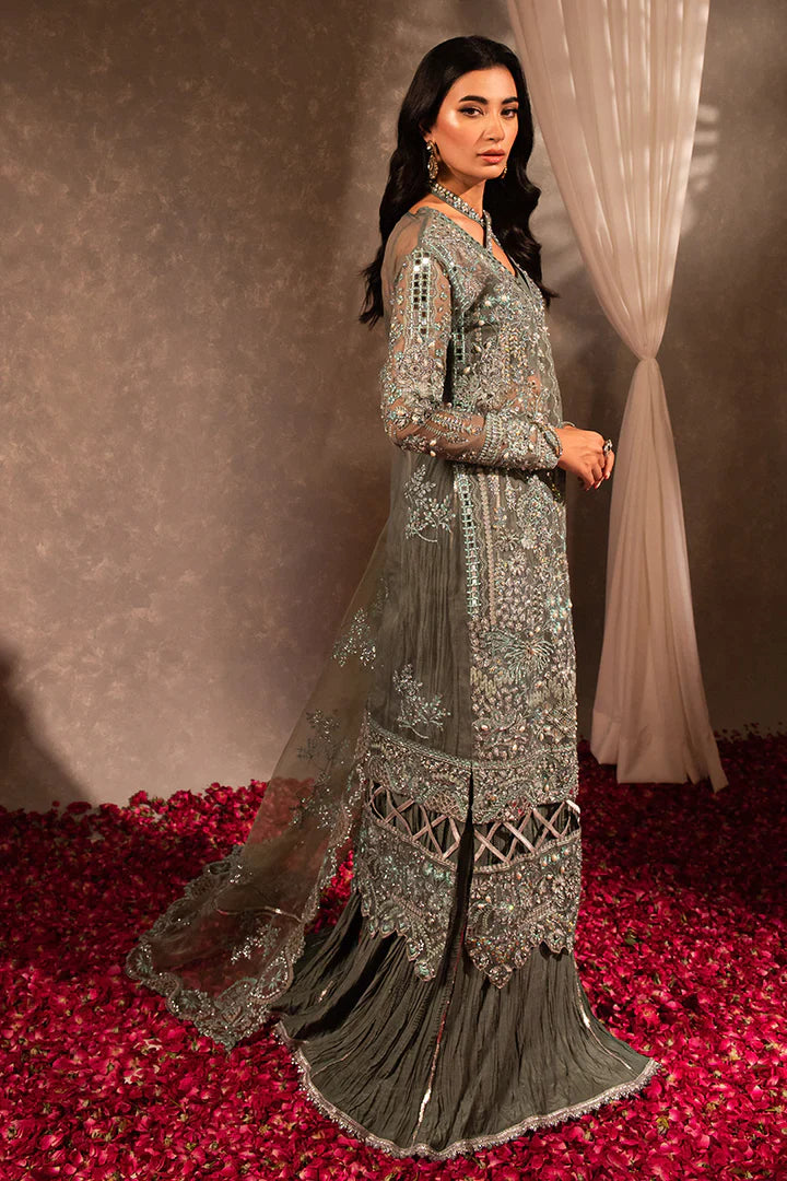 Maria Osama Khan Dastaan Festive Formal 3Pc Suit DS-01 Mehr - Riwayat-e-khas