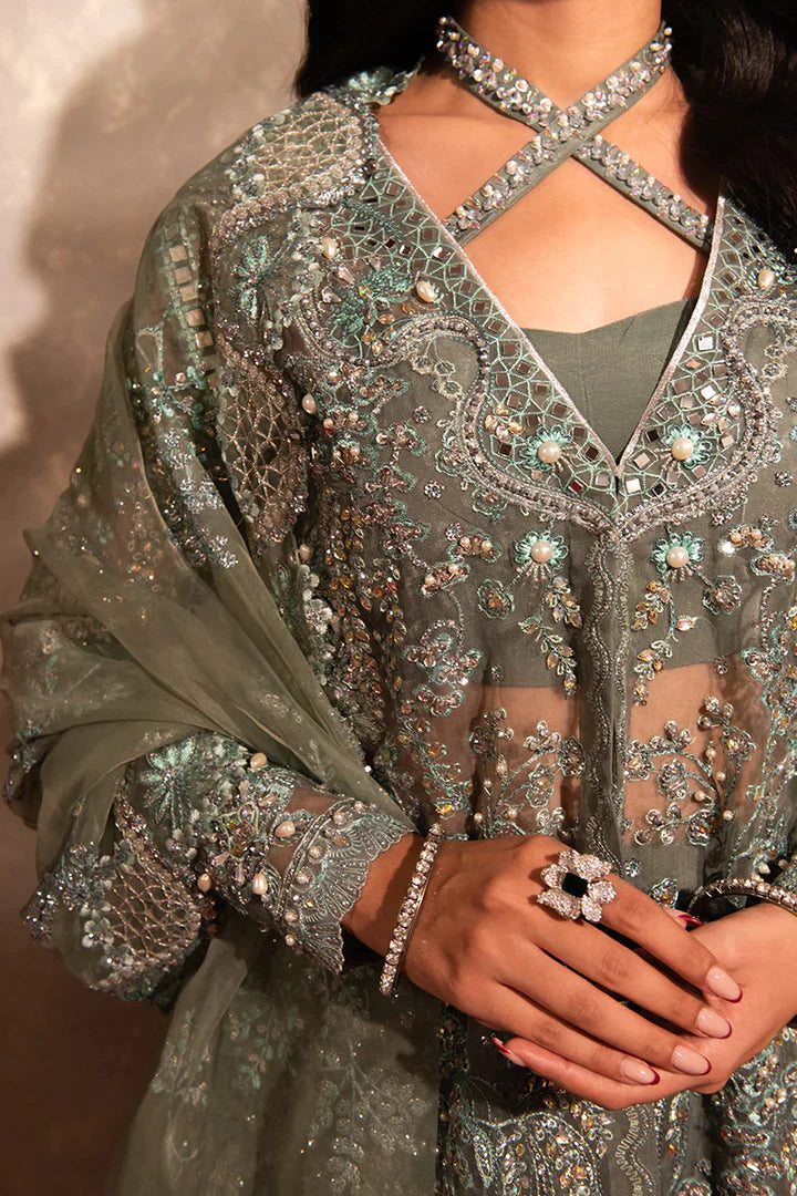 Maria Osama Khan Dastaan Festive Formal 3Pc Suit DS-01 Mehr - Riwayat-e-khas