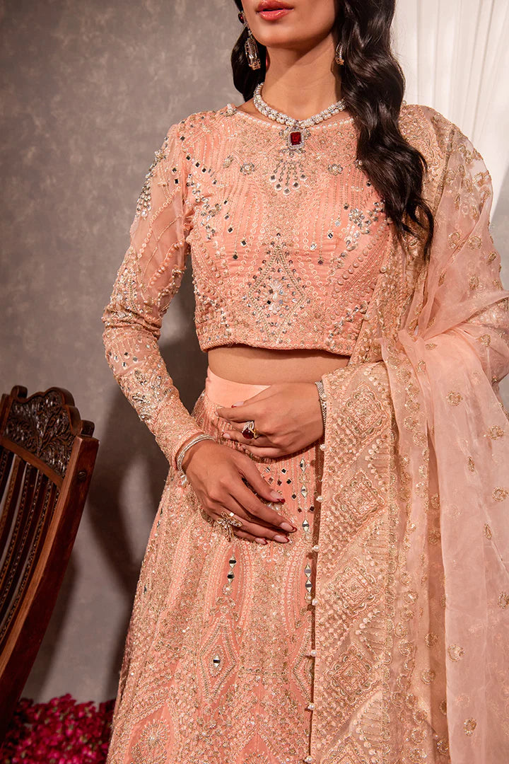 Maria Osama Khan Dastaan Festive Formal 3Pc Suit DS-04 Roshan - Riwayat-e-khas