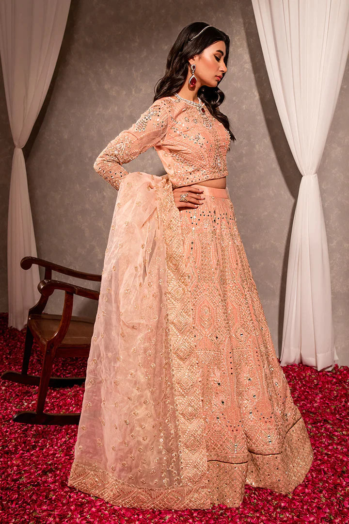 Maria Osama Khan Dastaan Festive Formal 3Pc Suit DS-04 Roshan - Riwayat-e-khas