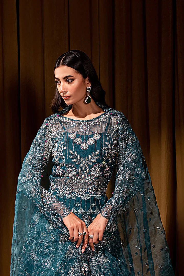 Maria Osama Khan Dastaan Festive Formal 3Pc Suit DS-06 Sanam - Riwayat-e-khas