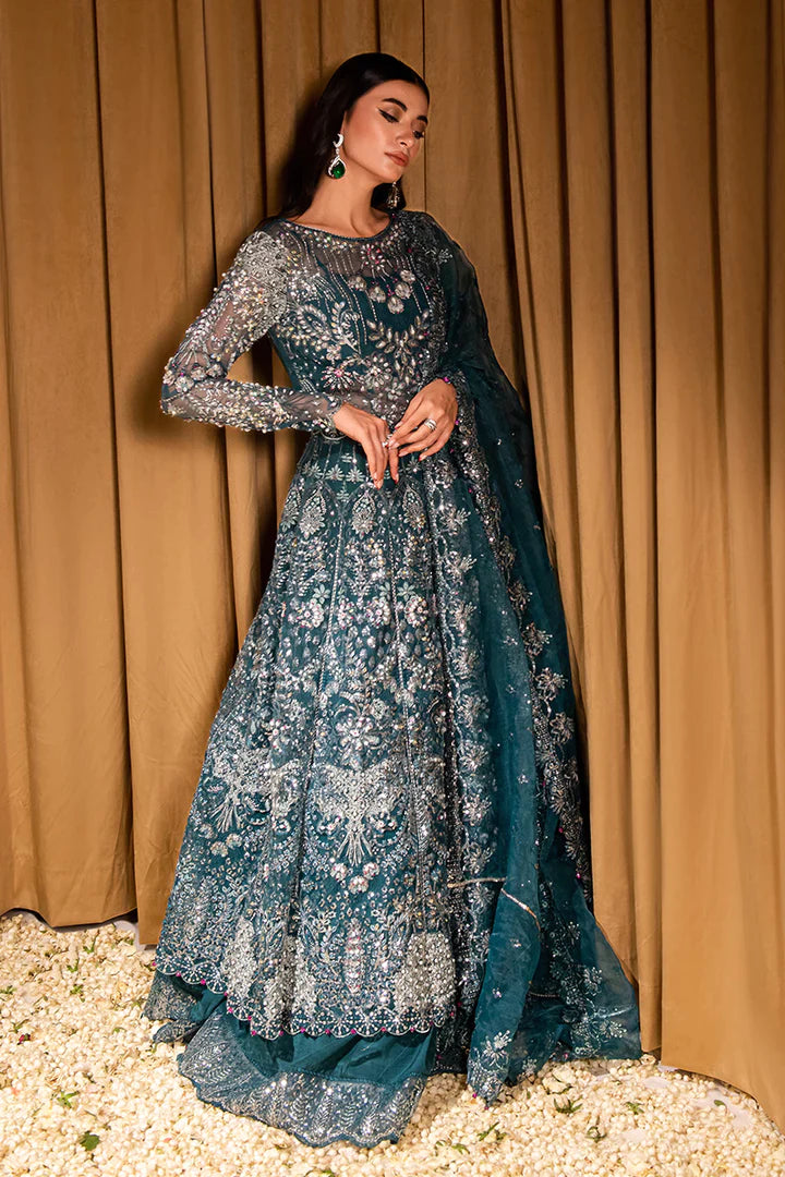 Maria Osama Khan Dastaan Festive Formal 3Pc Suit DS-06 Sanam - Riwayat-e-khas