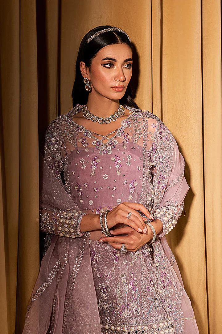 Maria Osama Khan Dastaan Festive Formal 3Pc Suit DS-07 Sona - Riwayat-e-khas