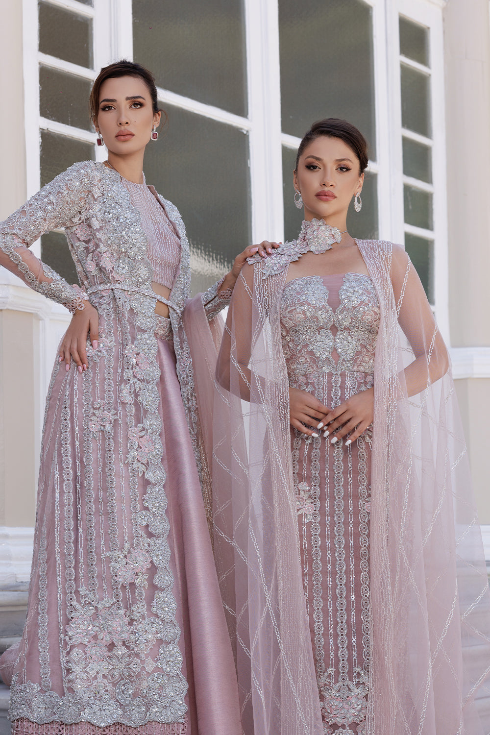 Lumiere By Saira Rizwan Embroidered Organza 3Pc Suit SR-01 - Riwayat-e-khas