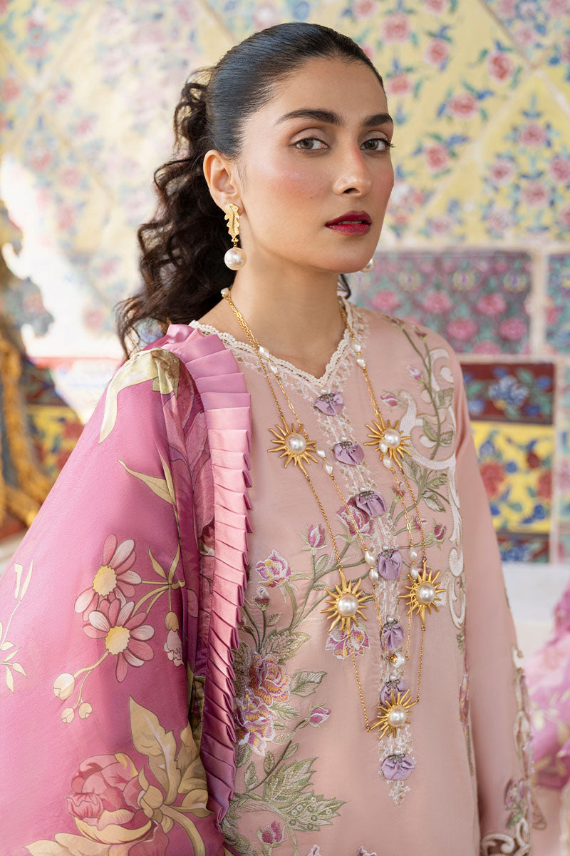 Mushq LAWANA Luxury Lawn 2023 - FATIHAH - TC-340 - Riwayat-e-khas