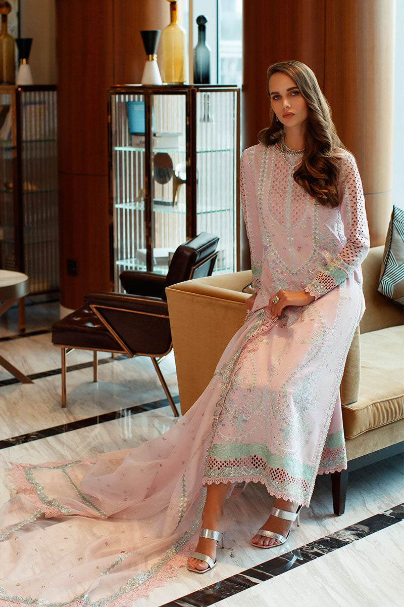 MUSHQ- EVELYN- ASTORIA FESTIVE LAWN '23 - Riwayat-e-khas
