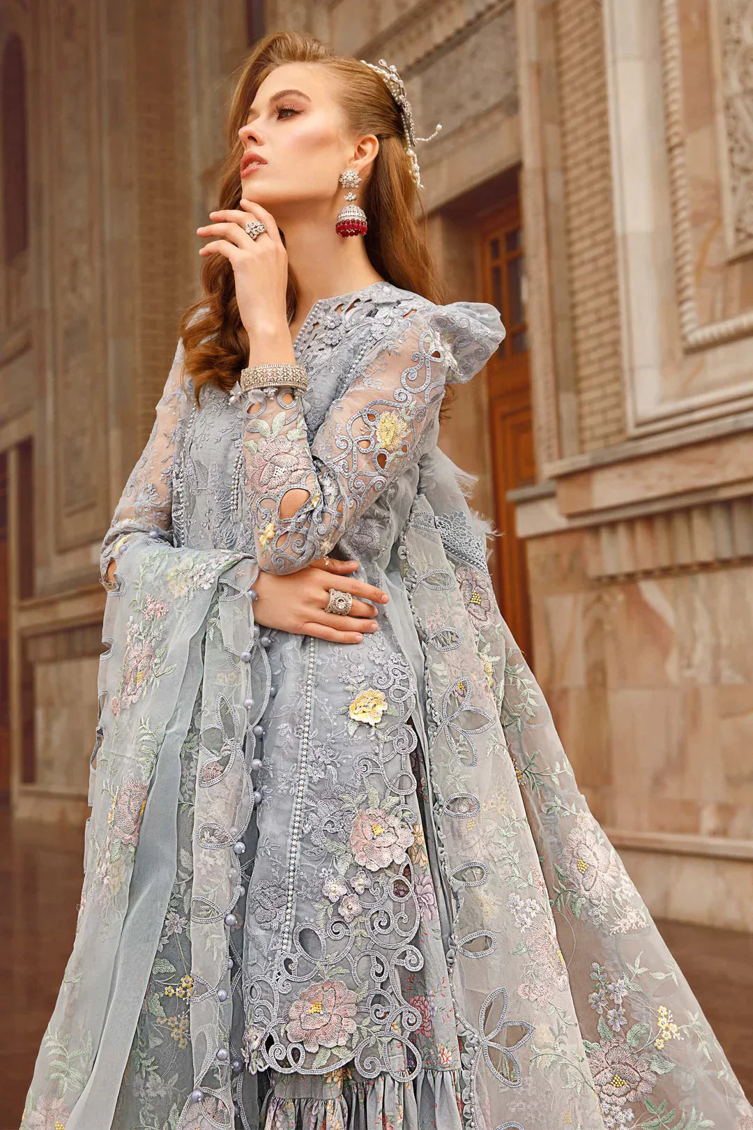 Maria B D-2304-B Luxury Lawn Collection - Riwayat-e-khas