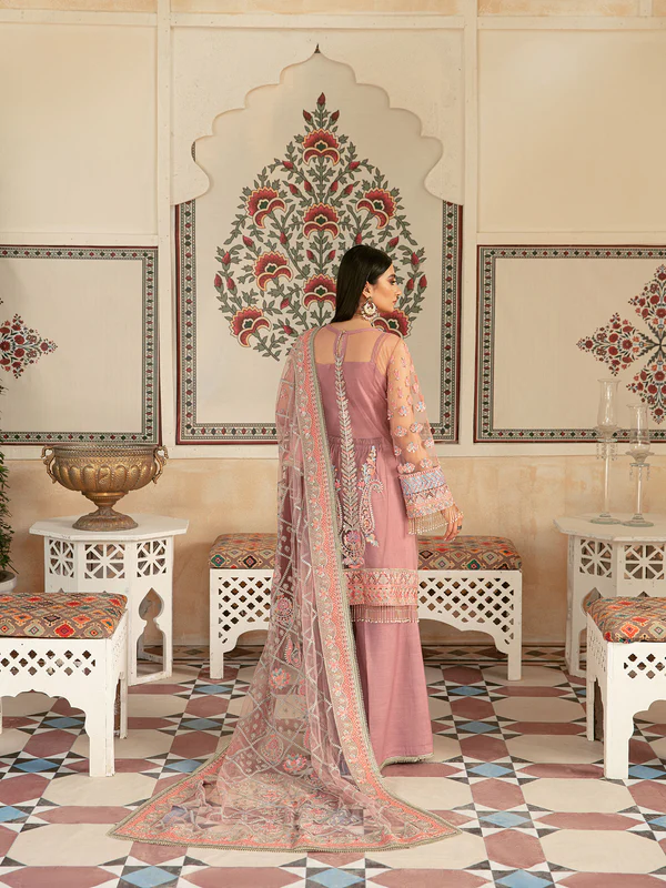 Maryam Hussain – MARWA LUXURY FORMALS ’22 – MF22-07 – DASTOOR - Riwayat-e-khas